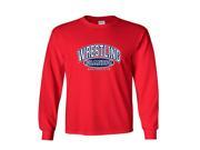 Wrestling Grandpa and Proud of It Long Sleeve T Shirt