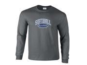 Softball Grandpa and Proud of It Long Sleeve T Shirt