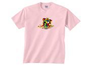 Melting Puzzle Cube Picture T Shirt