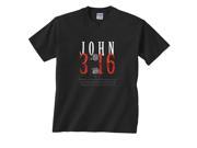 John 3 16 for God so Loved the World Christian T Shirt