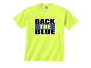 Back the Blue Line Police Agency Law Enforcement T Shirt