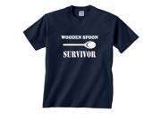 Wooden Spoon Survivor Saying T Shirt