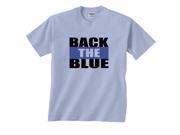 Back the Blue Line Police Agency Law Enforcement T Shirt