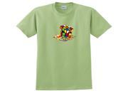 Melting Puzzle Cube Picture T Shirt