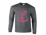 I Love Heart My Lineman Long Sleeve T Shirt