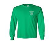 Retired Firefighter Fire Dept Chest Print Long Sleeve T Shirt