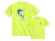 Jumping Sailfish with Hook Fishing T Shirt