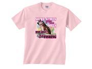 Some Girls Play with Dolls Dixie Girls Go Fishing T Shirt