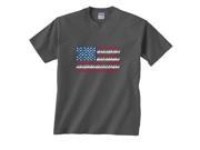 Deer USA American Flag Hunting T Shirt