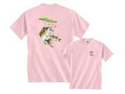 Largemouth Bass with Lily Pads Fishing T Shirt