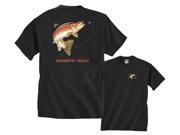 Rainbow Trout Going For Lure Profile Fishing T Shirt