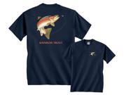 Rainbow Trout Going For Lure Profile Fishing T Shirt