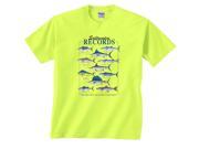 Saltwater Records Fish of The Atlantic Gulf Coast T Shirt