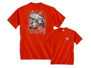 Jumping Snook Sergeant Fish Robal Fishing T Shirt