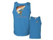 Rainbow Trout Going For Lure Profile Fishing Tank Top