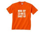 Mud Up or Shut Up Tire Tracks 4x4 Off Roading T Shirt
