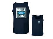 Built Ford Tough Logo Classic Square Emblem Tank Top