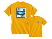 Built Ford Tough Logo Classic Square Emblem T Shirt