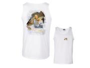 Jumping Walleye Fish walleyed Fishing Tank Top