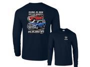 Guts Glory Ram Dodge Truck Red Blue Trucks Long Sleeve T Shirt