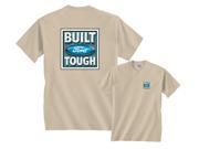 Built Ford Tough Logo Classic Square Emblem T Shirt
