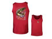 Jumping Northern Pike Fishing Tank Top