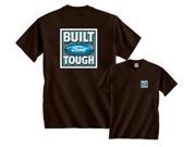 Built Ford Tough Logo Classic Square Emblem T Shirt
