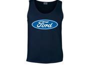 Ford Motor Company Classic Blue Oval Logo Tank Top
