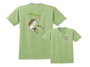 Largemouth Bass with Lily Pads Fishing T Shirt