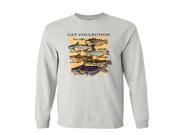 Cat Collection Catfish brown white channel yellow blue Fishing Long Sleeve T Shirt