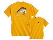 Walleye Going For Lure Profile Fishing T Shirt