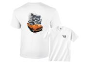 Plymouth Cuda 1970 Orange Dodge Mopar T Shirt