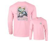 Jumping Snook Sergeant Fish Robal Fishing Long Sleeve T Shirt