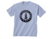 Army National Guard Emblem USNG black circles T Shirt