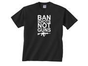 Ban Idiots Not Guns 2nd Amendment T-Shirt Ban Idiots Not Guns 2nd Amendment T-Shirt