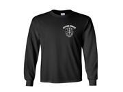 Army Special Forces De Oppresso Liber Chest Print Long Sleeve T Shirt