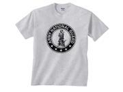 Army National Guard Emblem USNG black circles T Shirt