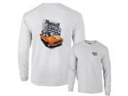 Plymouth Cuda 1970 Orange Dodge Mopar Long Sleeve T Shirt