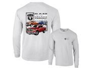 Ram Trucks Blue Orange Red Dodge Truck Long Sleeve T Shirt