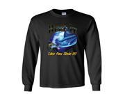 Reel It Like You Stole It Blue Marlin Lure Fishing Long Sleeve T Shirt