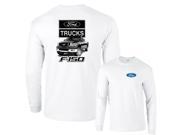 Ford Trucks F 150 Black 4x4 Built Tough Truck Long Sleeve T Shirt