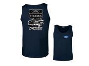 Ford Trucks F 150 Black 4x4 Built Tough Truck Tank Top