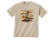 Cat Collection Catfish brown white channel yellow blue Fishing T Shirt