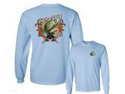 Big Bass Fishing Living The Reel Life Long Sleeve T Shirt