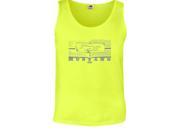 Ford Mustang Honeycomb Grill Pony Distressed Tank Top