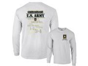 U.S. Army Strong Star Sound Off 1234 Long Sleeve T Shirt