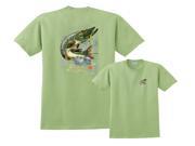 Jumping Northern Pike Fishing T Shirt