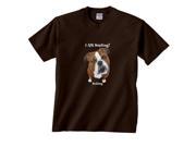 I Am Smiling! Funny Fat Head Bulldog T Shirt