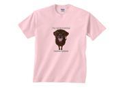 I m Labradorable! Fat Head Chocolate Lab T Shirt