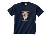 I m Labradorable! Fat Head Yellow Lab Dog T Shirt